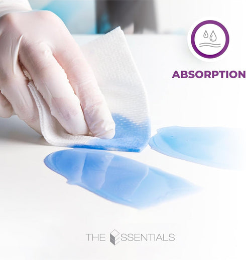 1000 Count 4x4 4-Ply The Essentials Gauze Pads - Soft Non Sterile Non Woven Dental Sponges - Esthetic Wipes - All