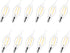 Sengled Candelabra Light Bulbs E12 LED Dimmable, 40W Equivalent CA10 Candle Bulbs 2700K