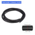 MECCANIXITY 28AWG Electrical Wire 4 Conductors 32.8Ft Power Cable UL2464 Flexible Extension Signal Cable Black for LED Strips Lamps Lighting Power Supply
