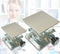 Stainless Steel Lab Jack Scissor Stand Platform (6" x 6") for Laboratory Support