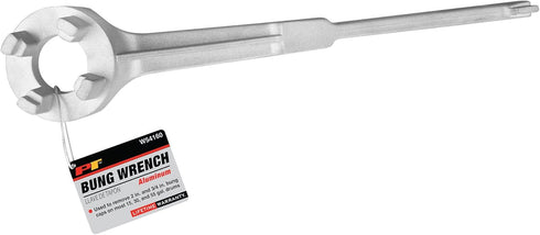 Performance Tool W54160 Aluminum Bung Wrench, Universal Tool for Safe Drum Cap Removal