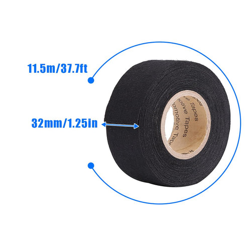 Joyzan Wiring Harness Tape, Automotive Fiber Cloth Wrap Electrical High Temp Wrapping Protection Insulation Self