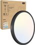 libtit Black Flush Mount Ceiling Light, 15W 1500Lm Thin Flat LED Lighting