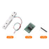 MECCANIXITY 4 Set Digital Load Cell Weight Sensor 20KG + HX711 Module, 24 Bit Precision A/D for DIY Kitchen Scale Kit