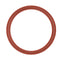 325 Silicone O-Ring, 70A Durometer, Red, 1-1/2" ID, 1-7/8" OD, 3/16" Width (Pack of 5)