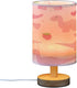 PCTIMMT Cute Pink Dinosaur Strawberry Table Lamp with USB Port Nightstand Lamp Desk Lamp for Bedroom Living Room Simple