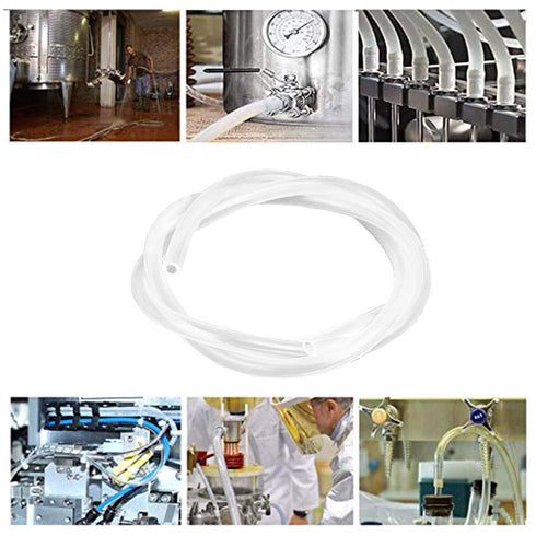 7mm 10mm 10 Hooshing Silicone Tubing ID x OD Ft Food Grade Flexible Pure Silicone Rubber Tubing Hose High Temp