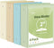 SUNEE 3 Ring Binder 2 Inch 4 Pack, Clear View PVC-Free Binder for School or Office Supplies