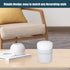 Mini Desk Trash Can with Lid, 180 Pcs Swing-Lid Tiny Countertop Garbage Bin, Small Plastic Waste Basket