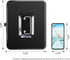 9.84"x 7.87"x 3.54" KYODOLED Large Cash Box with Combination Lock Safe Metal Money Box with Money Tray for Security