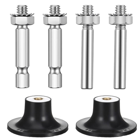 Sorcristy 2 Pack 2 inch Die Grinder Sanding Disc and 4 PCS 1/4