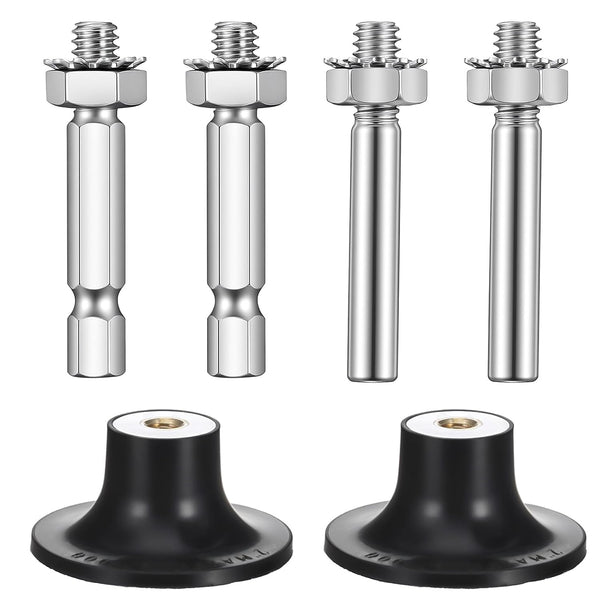 Sorcristy 2 Pack 2 inch Die Grinder Sanding Disc and 4 PCS 1/4