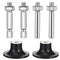Sorcristy 2 Pack 2 inch Die Grinder Sanding Disc and 4 PCS 1/4