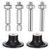 Sorcristy 2 Pack 2 inch Die Grinder Sanding Disc and 4 PCS 1/4
