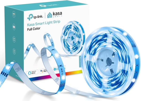 Kasa Smart LED Light Strip, 16.4ft WiFi LED Strip Works with Alexa,