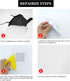 13 Pack Drywall Repair Kit, 2 Inch Dry Wall Patch Kits for Ceilings with Scraper and Sandpapers for Hole Repair