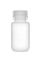 EISCO 60ml Reagent Bottle - Wide Mouth with Screw Cap - Polypropylene - Translucent