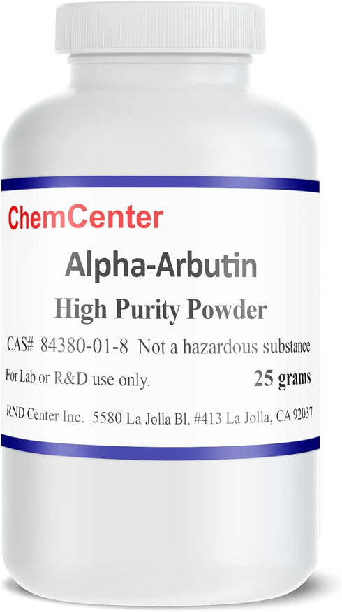 Alpha Arbutin, High Purity, Powder, 25 Grams