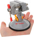 POPETPOP Professional Rotating Clamp Table Vise Durable Vise for Woodworking Metalworking and Repair Compact