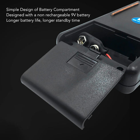 Digital Surface Resistance Tester for Precise Static Electricity Measurement and Surface Resistivity
