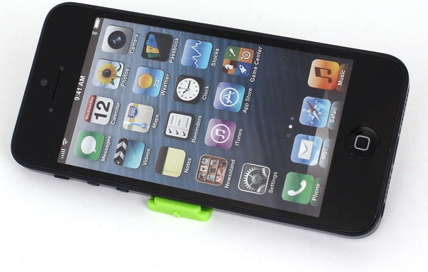 Ruilogod Desktop Foldable Chair Mobile Phone Holder Stand Bracket 5pcs Green