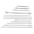 Laboratory Spatula, Double Ended Reagent Spoon, 12Pcs Stainless Steel for Easy Scooping