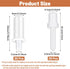 Bruislard 40 2 Pcs Plantation Shutter Repair Kit Size Shutter Fasteners Spring Loaded Repair Pins Replacement