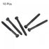 uxcell Hex Lag Screws 5/16" x 3" Carbon Steel Phillips Head Bolts for Deck Building, 10pcs