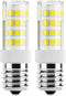 DiCUNO E17 LED Bulb, 2-Pack, 4W 400lm, Daylight White 6000K, Non-Dimmable, 40W Equivalent Replacement for Microwave &