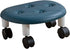 Luqeeg Round Low Rolling Stool, Universal Wheel Movable Mini Stool, Low Roller