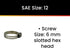 Pro Tie SAE Size 12 Mini All Stainless Hose Clamp, 10-Pack