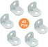 Zorveiio 40 0.63" 0.63" 90 80 Pcs L Bracket Corner Brace x Metal Corner Bracket Degree Right Angle for Shelves Chair