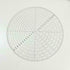 Acrylic Round Center Finder Compass, 10inch Clear Tool for Center Woodworking Drawing Circles, Wood Turning Lathe