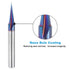 15 3 1/4 Inch uxcell Degree V Groove Engraving Router Bit for CNC Tip and Flutes Shank Carving Bit Nano Coated Carbide