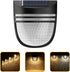 Ipetboom Solar Wall Lamp Outdoor Garden Fence Light Energy Saving LED Decorative Wall Sconce for Courtyard Patio