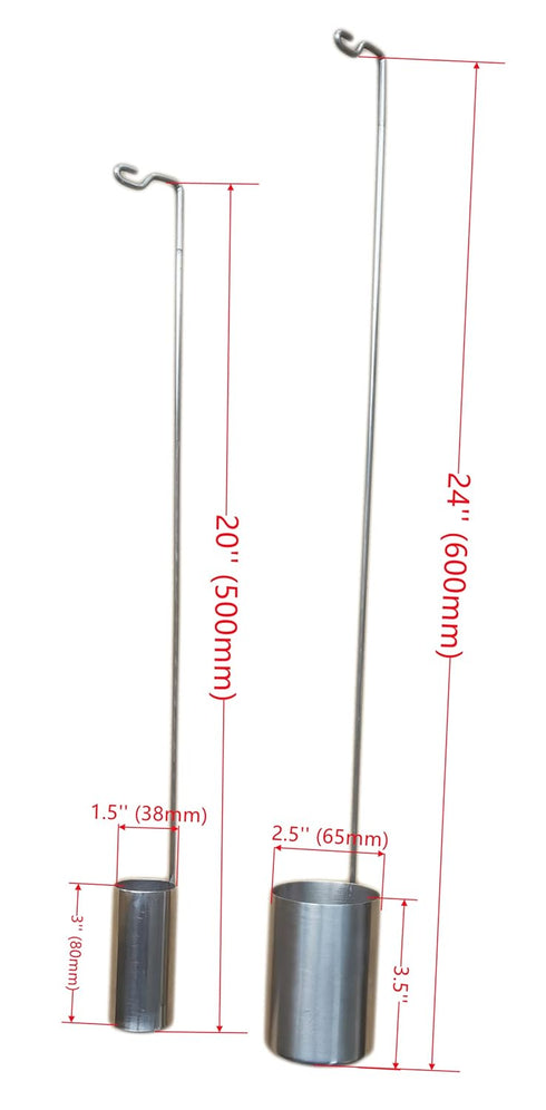 Dipper for Liquid Nitrogen Storage Vessel, Liquid Nitrogen Tank (Ø38mm-L500mm)