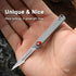 Mini Folding Pocket Knife with 10pcs Replaceable Surgical Blades, Keychain Utility Knives for Women and Men