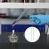 StonyLab 100 Pack Borosilicate Glass Round Bottom Test Tubes, 12mm OD X 75mm Length (Pack of 100)