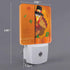 Chrobak LED Night Light Plug into Wall with Dusk to Dawn Light Sensor White Energy Efficient Thanksgiving Cartoon
