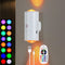 Hirzsjoy LED Wireless Wall Sconce with Remote, 16 Colors Changing, Motion Sensor Light
