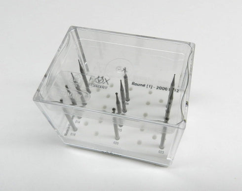 Jewelry Making Burs Set, Round Shape Ball Burs, Jewelers Fig1 005-023, Made in Germany