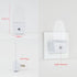 4 Pack GREENIC Plug in LED Night Light Lamp with Light Sensor RED