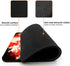 Small Mouse Pad, Japanese Samurai Design for Laptop, Personalized Portable Travel Mousepad for Wireless Mouse (Retro