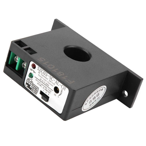 Walfront AC Current Switch SZC03-NC-AL-CH Adjustable Current Sensing Switch for Flash Buzzer Relay and Single-Chip AC