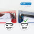 Rapesco 1688 ECO Less Effort Flat Clinch Stapler with 2000 Type 24 High Capacity 1/4" Staples, 35 Sheet Capacity, Black by RAPESCO