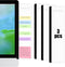 edooi Office Desk Accessories 3pcs Multifunction Computer Monitor Memo Board - Transparent Computer