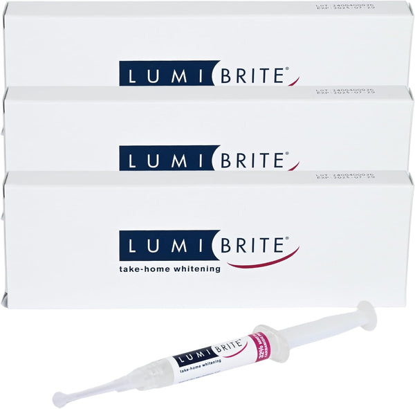 LumiBrite 32% Take-Home Whitening Gel Refill 6 Syringes 2.5 mL EACH