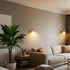 E26 Bulb Pull Chain Wall Sconce Gold Small Vintage Wall Light Fixture with Switch Hardwired Retro Metal Sconces Lights
