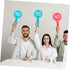 ERINGOGO 4pcs Hand Holding Score Board, Auction Voting Supply Dry Erase Signs, Yes or No Paddles, Classroom Supplies