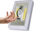 Closet RV(6 Pack) LINLUX Battery Operated Switch LED Lights, Portable Tap Light, Push Light, COB LED Cordless Night